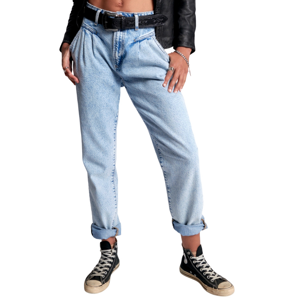 NEW ONE TEASPOON FREE PEOPLE STREET WALKERS 80'S JEANS IN KANSAS ACID SIZE 24